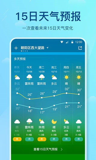 天气预报