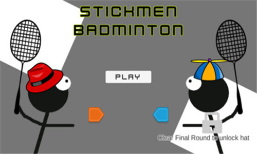 火柴人打羽毛球(Stickman Badminton)